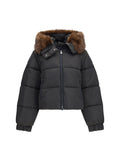 Pinko Godetia Down Jacket — Black