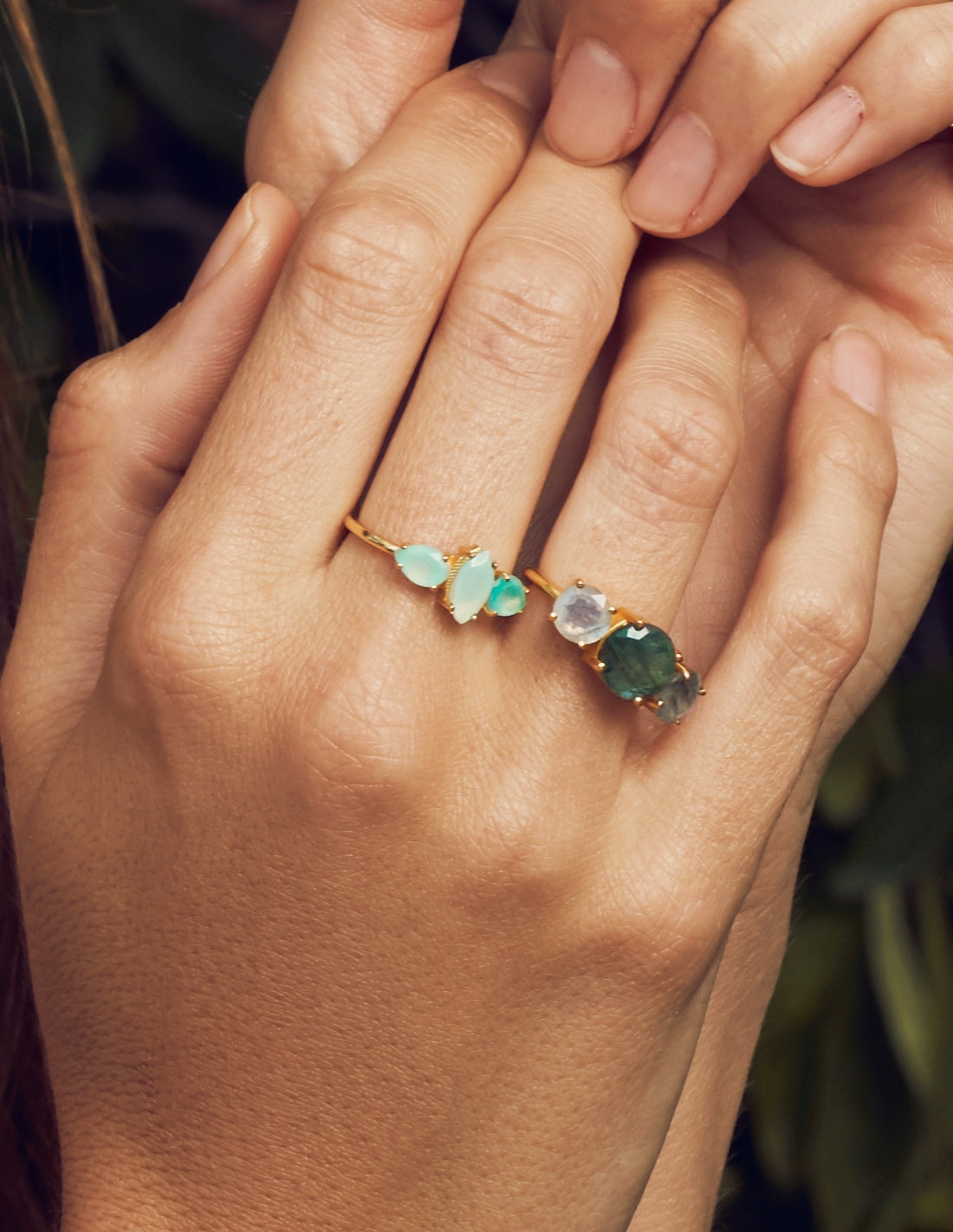 Anillo Moonlight Gris