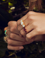 Anillo Kasia Rubí