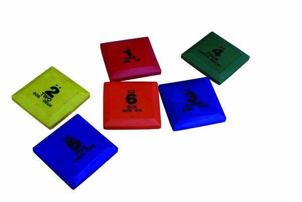 Set 6 Cuadrados Colores