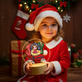 Joy To The World My First Christmas LED Night Light personalizada con nombre del año y base de madera Decoración de la habitación Regalo de Navidad para recién nacidos Bebés