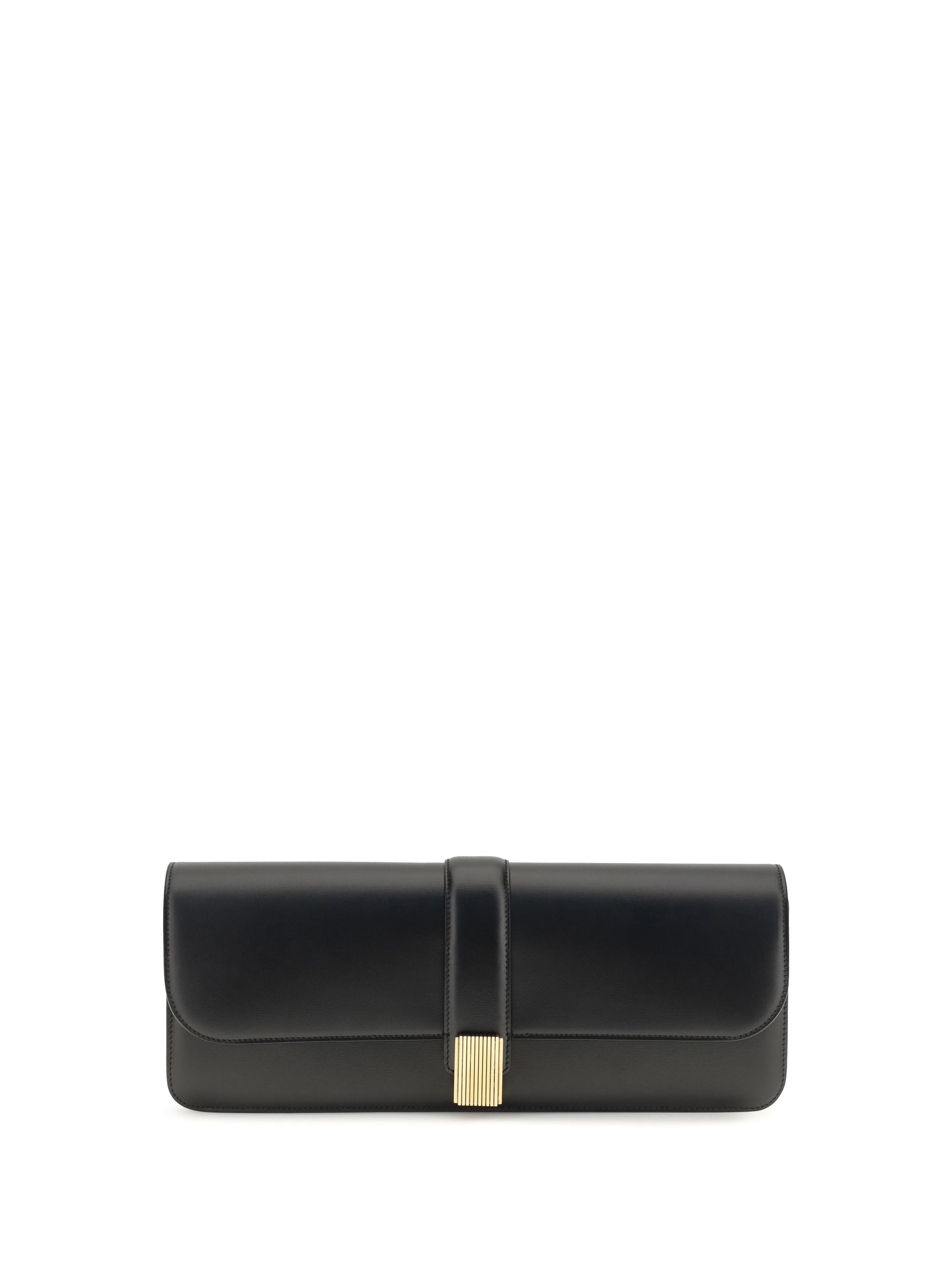 Khaite Blake Clutch — Black