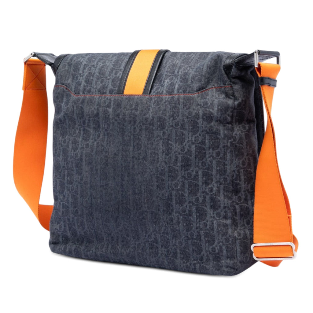 Diorissimo Denim Flight Messenger Bag