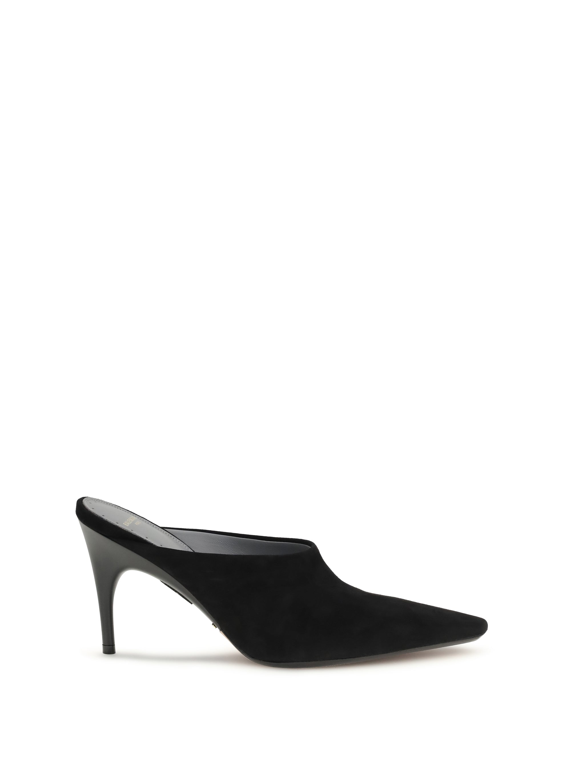 Balenciaga Duchesse Mule Heel — Black