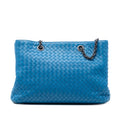 Medium Nappa Intrecciato Double Chain Tote