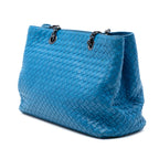 Medium Nappa Intrecciato Double Chain Tote