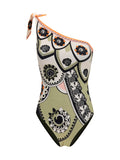 La Double J Goddess One-Piece Swimsuit — Multicolor