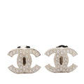 CC Gold Plated Pearl Stud Clip On Earrings