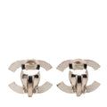 CC Gold Plated Pearl Stud Clip On Earrings
