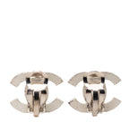 CC Gold Plated Pearl Stud Clip On Earrings