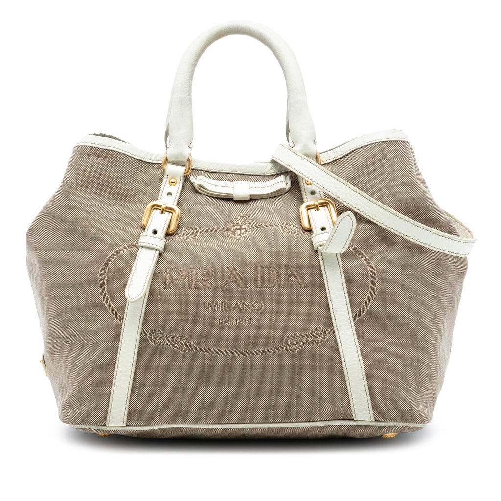 Canvas Canapa Logo Bow Satchel