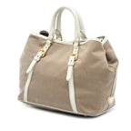 Canvas Canapa Logo Bow Satchel