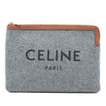 Felt Logo Flat Pouch