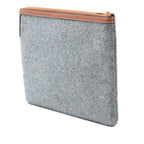 Felt Logo Flat Pouch