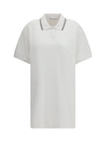 Alexander Wang Cotton Polo Polo Dress — White