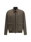 Brioni Wool Jacket — Khaki