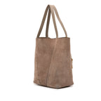 Medium Suede Spin Tote