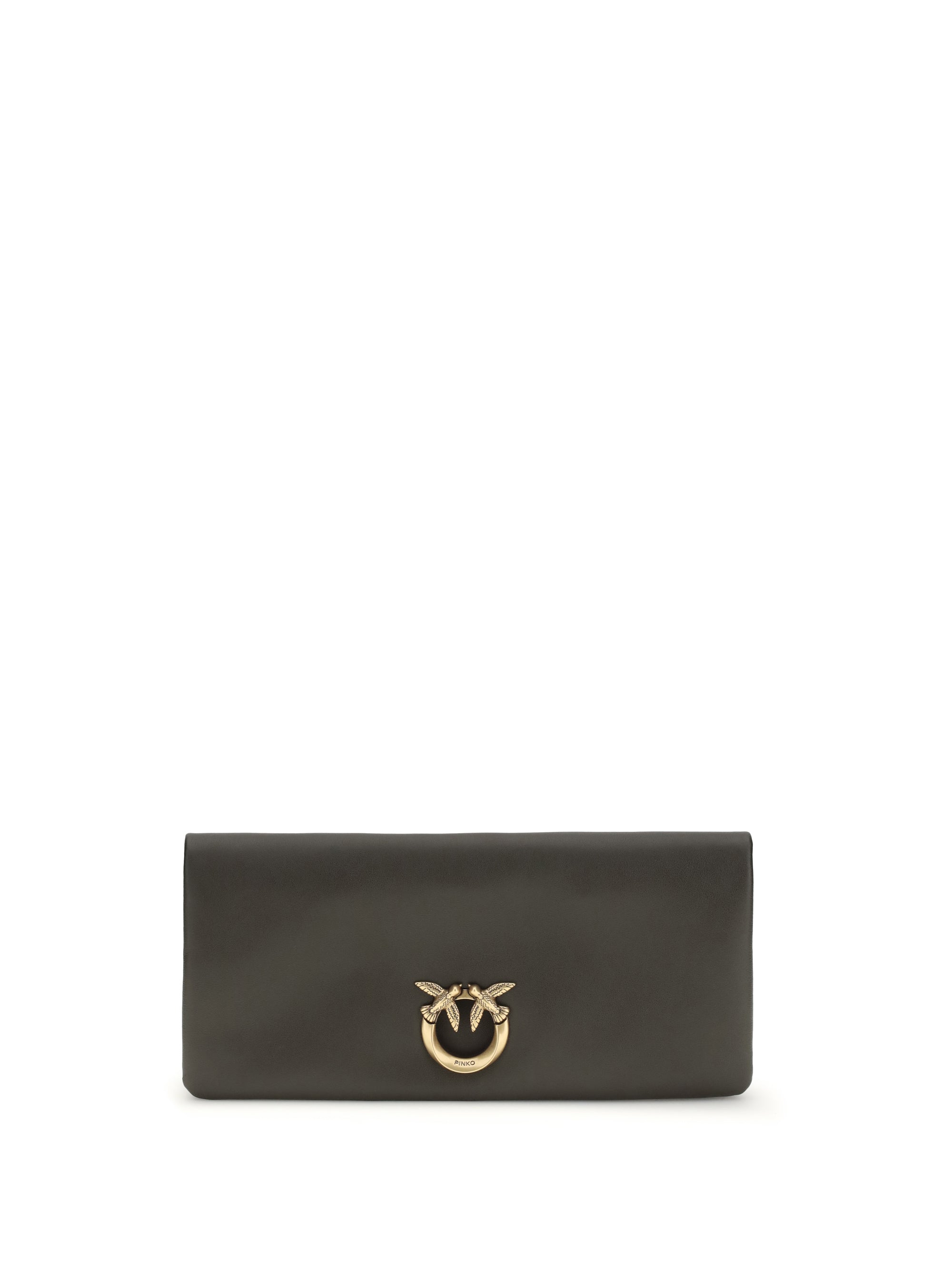 Pinko Love Clutch — Green