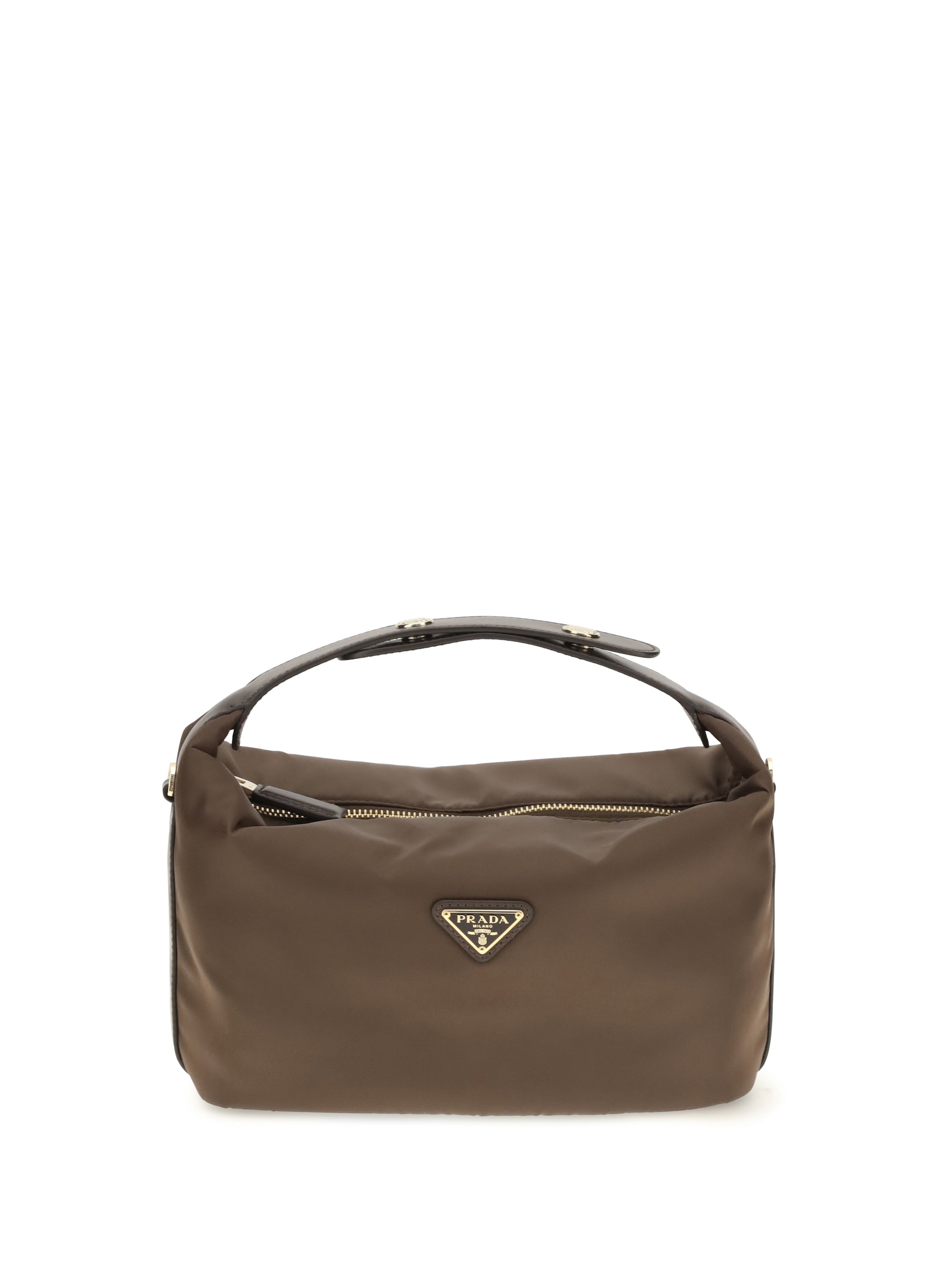 Prada Chérie Shoulder Bag — Brown