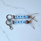 Llavero Khaki  personalizado Nenina & Co
