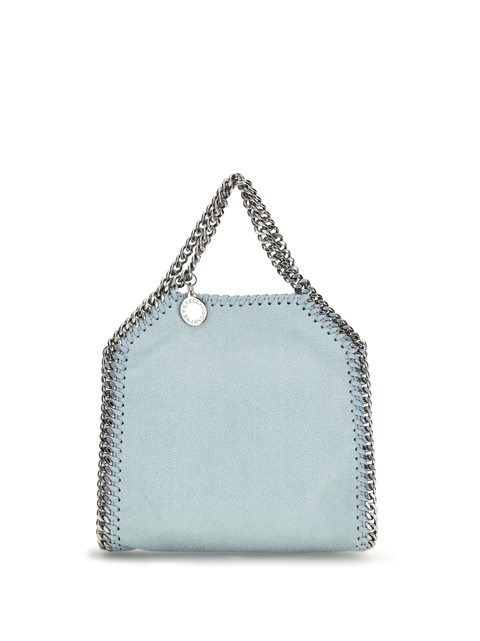 Stella McCartney Tiny Shaggy Shoulder Bag — Blue