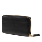 Calfskin Soho Zip Around Continental Wallet