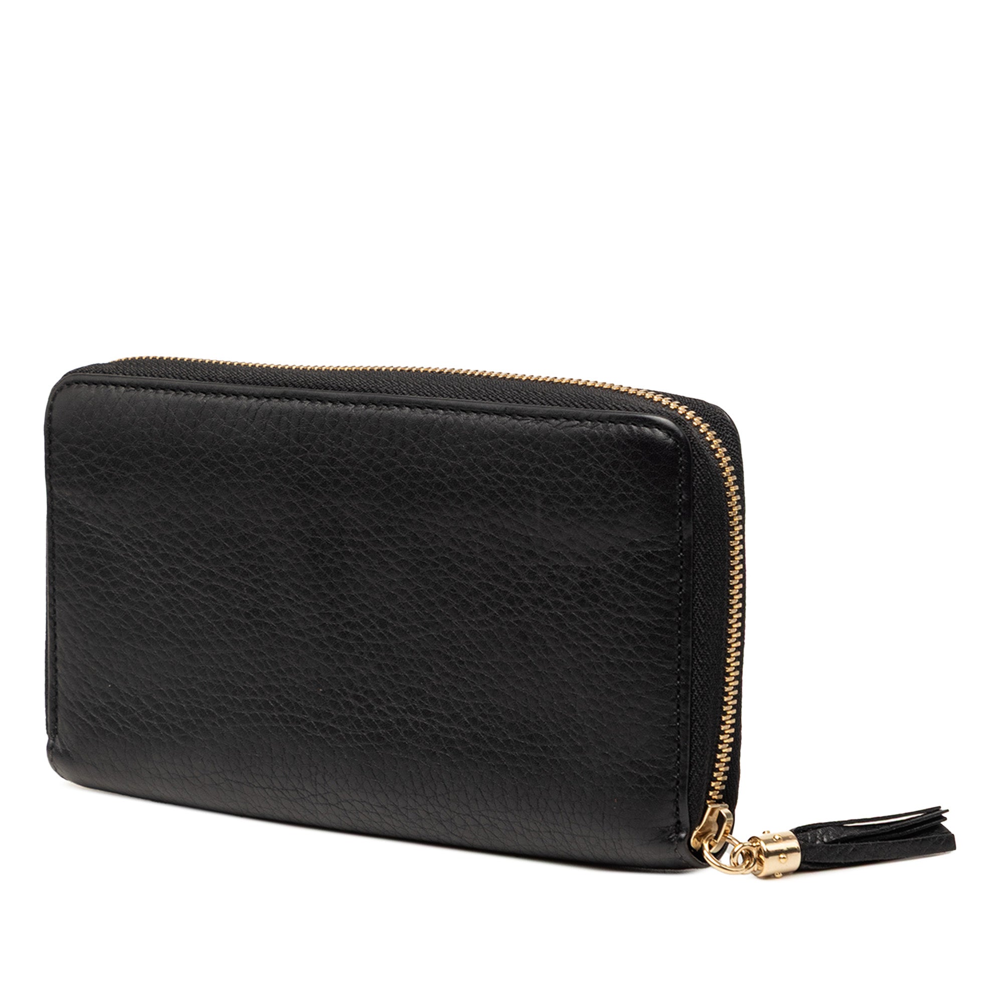 Calfskin Soho Zip Around Continental Wallet