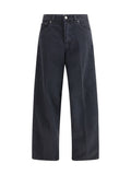 Haikure Bethany Twill 45 Jeans — Black