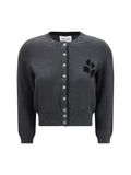Marant Etoile Lona Cardigan — Gray