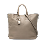 Vitello Daino Side Zip Convertible Tote
