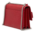 Medium Croc Embossed Leather Monogram Sunset Crossbody