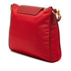 Saffiano Trimmed Tessuto Crossbody