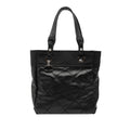 Small Quilted Coated Canvas Paris Biarritz Tote
