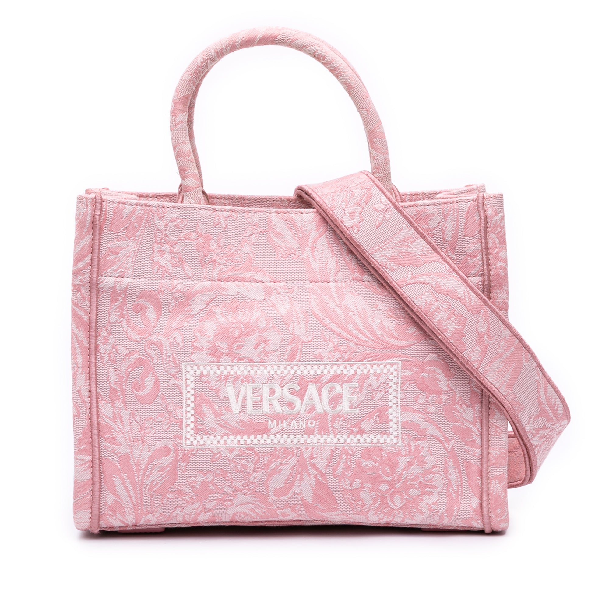 Small Canvas Barocco Athena Tote