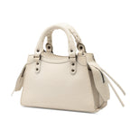 Mini Python Embossed Calfskin Neo Classic City Satchel
