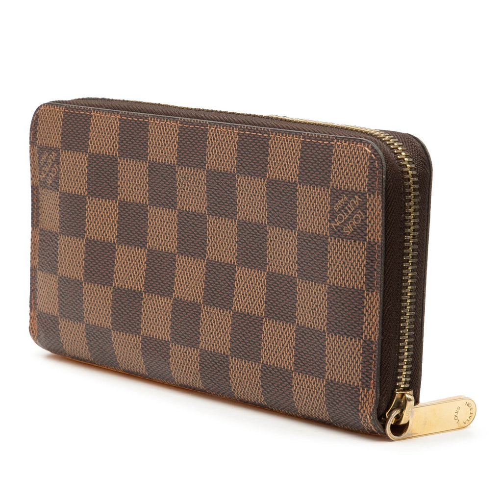 Damier Ebene Evasion Illustre Zippy Wallet