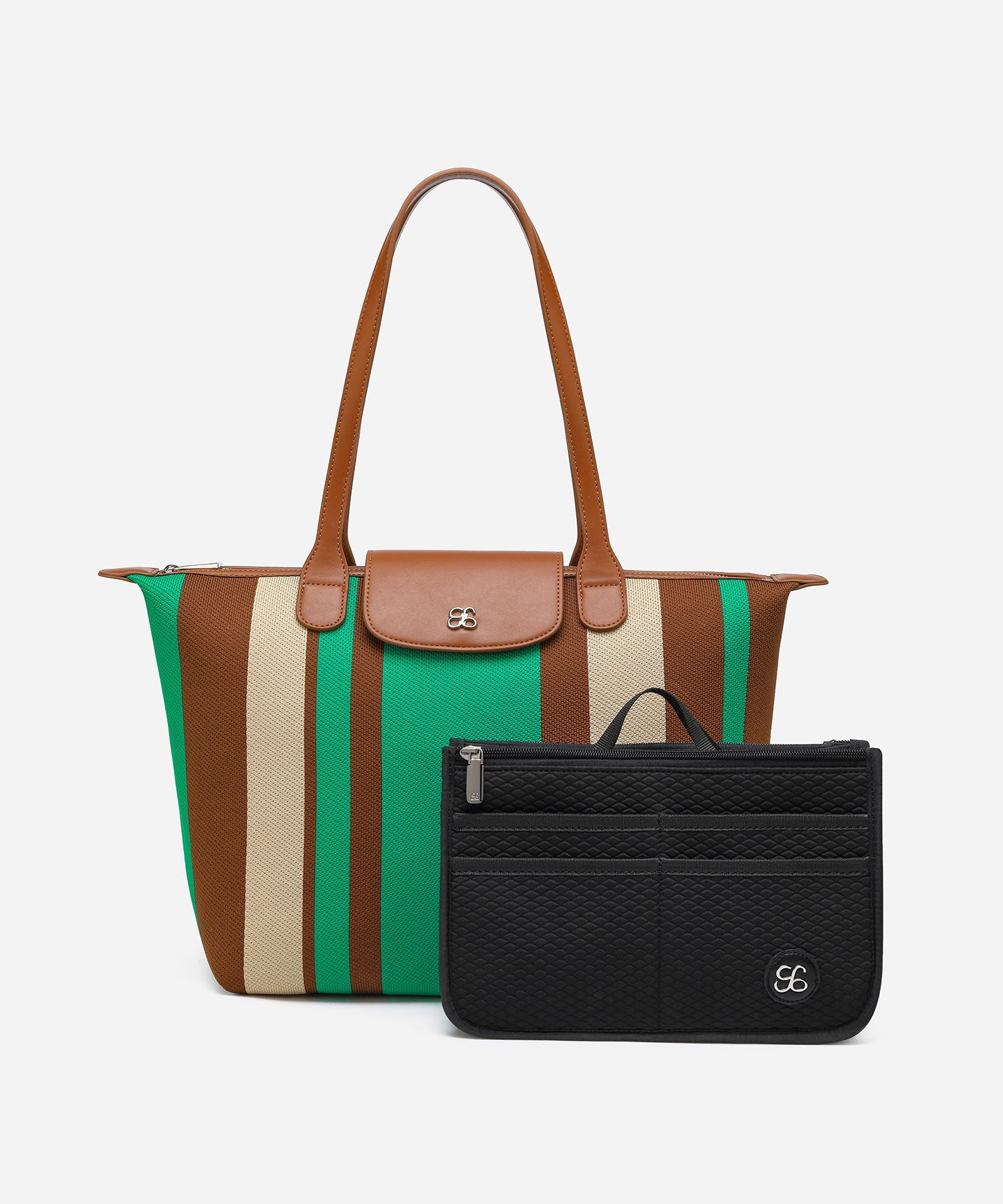 Classic Shoulder Tote Bags - Green-1 / F