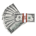 $5,000 Full Print 1990 Series Stack By Prop Money Inc.