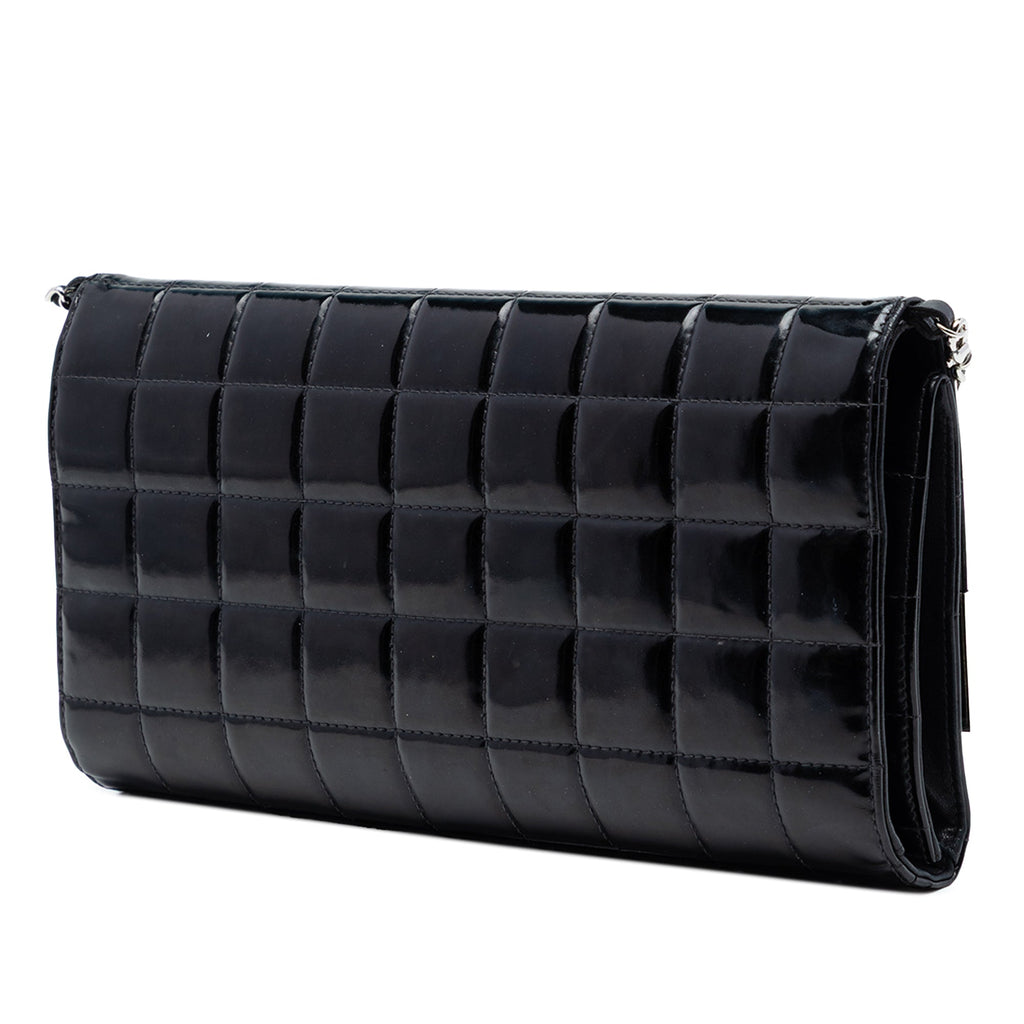 CC Chocolate Bar Patent Clutch on Chain