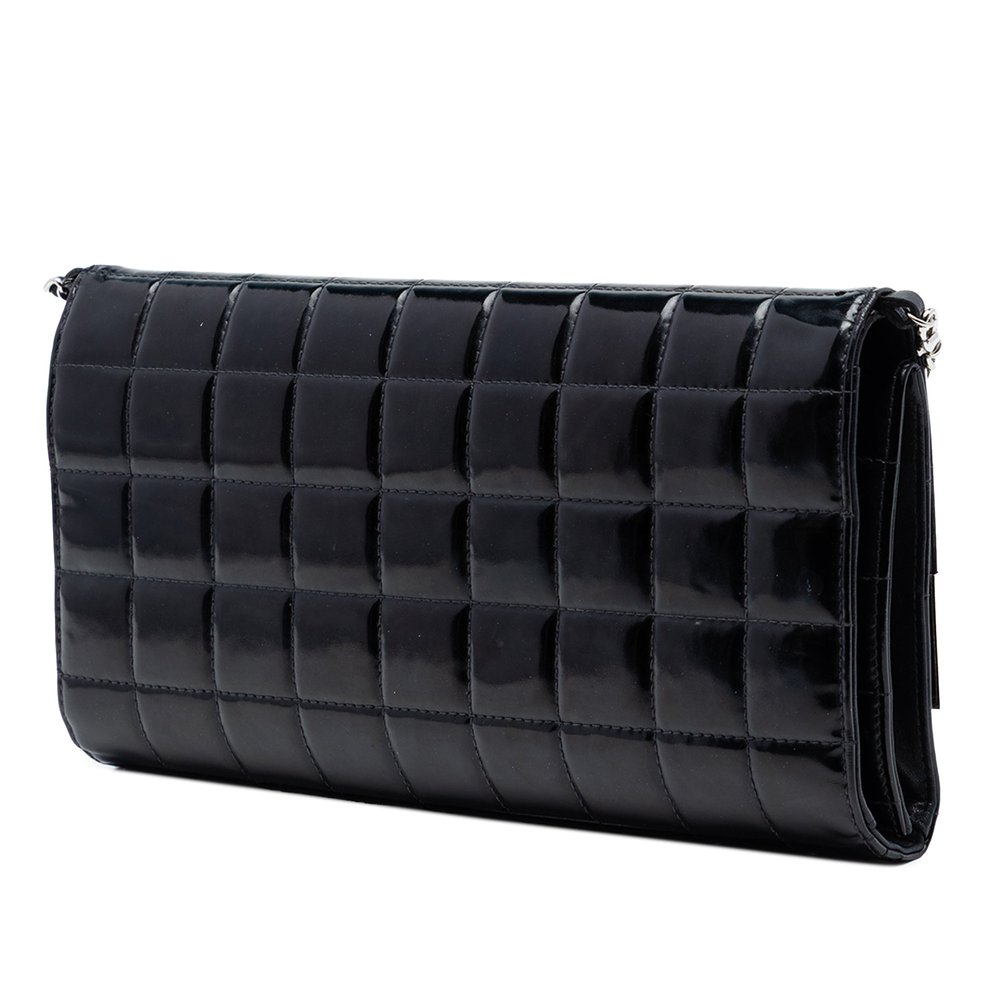 CC Chocolate Bar Patent Clutch on Chain