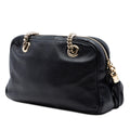 Pebbled Leather Soho Chain Zip Shoulder Bag