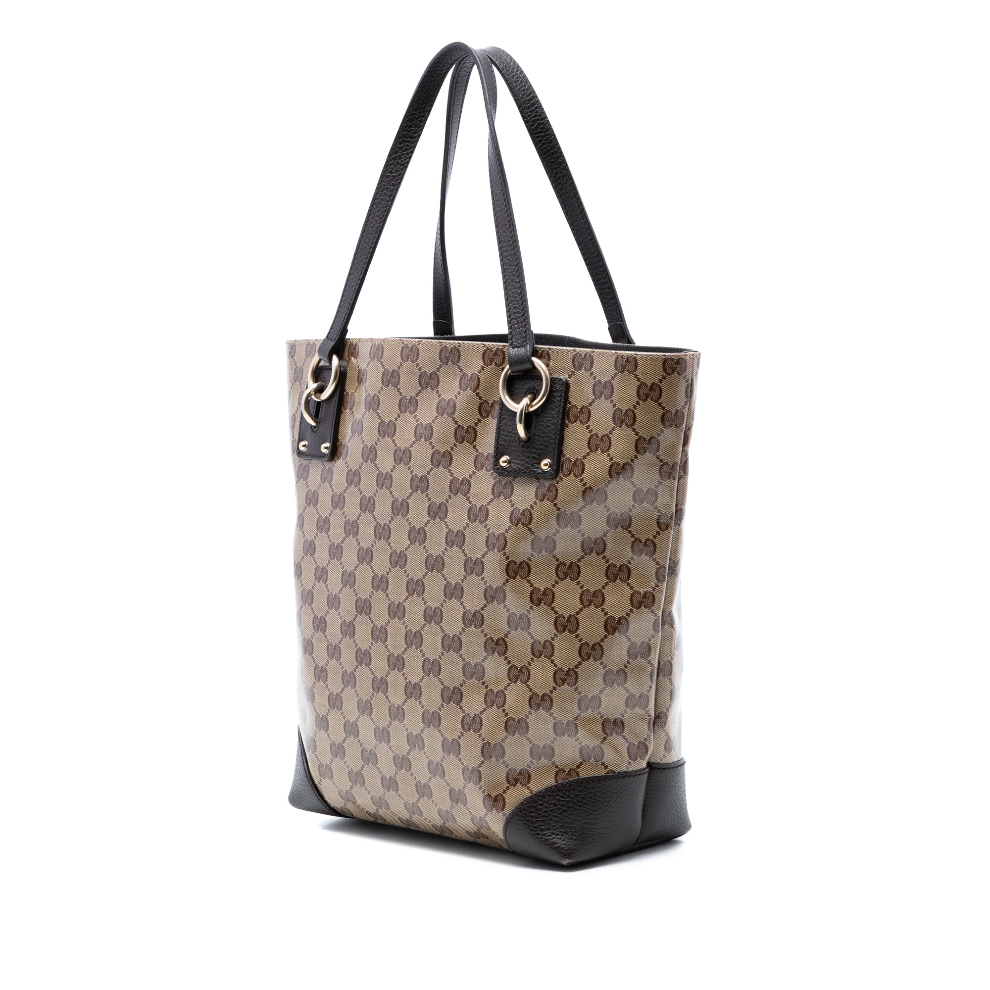 GG Crystal Vertical Charm Tote