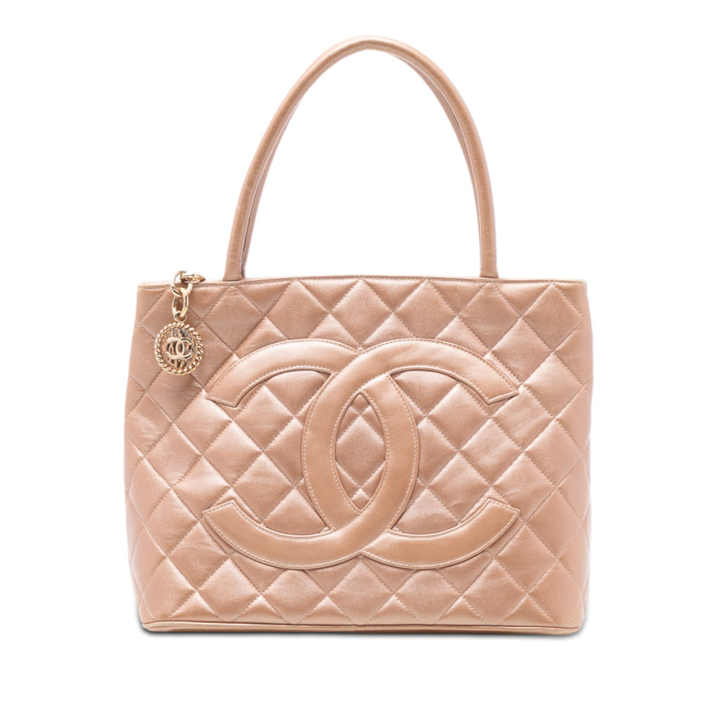 Lambskin Medallion Tote