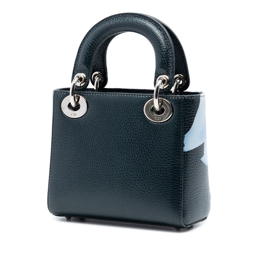Mini Deerskin Floral Print Lady Dior