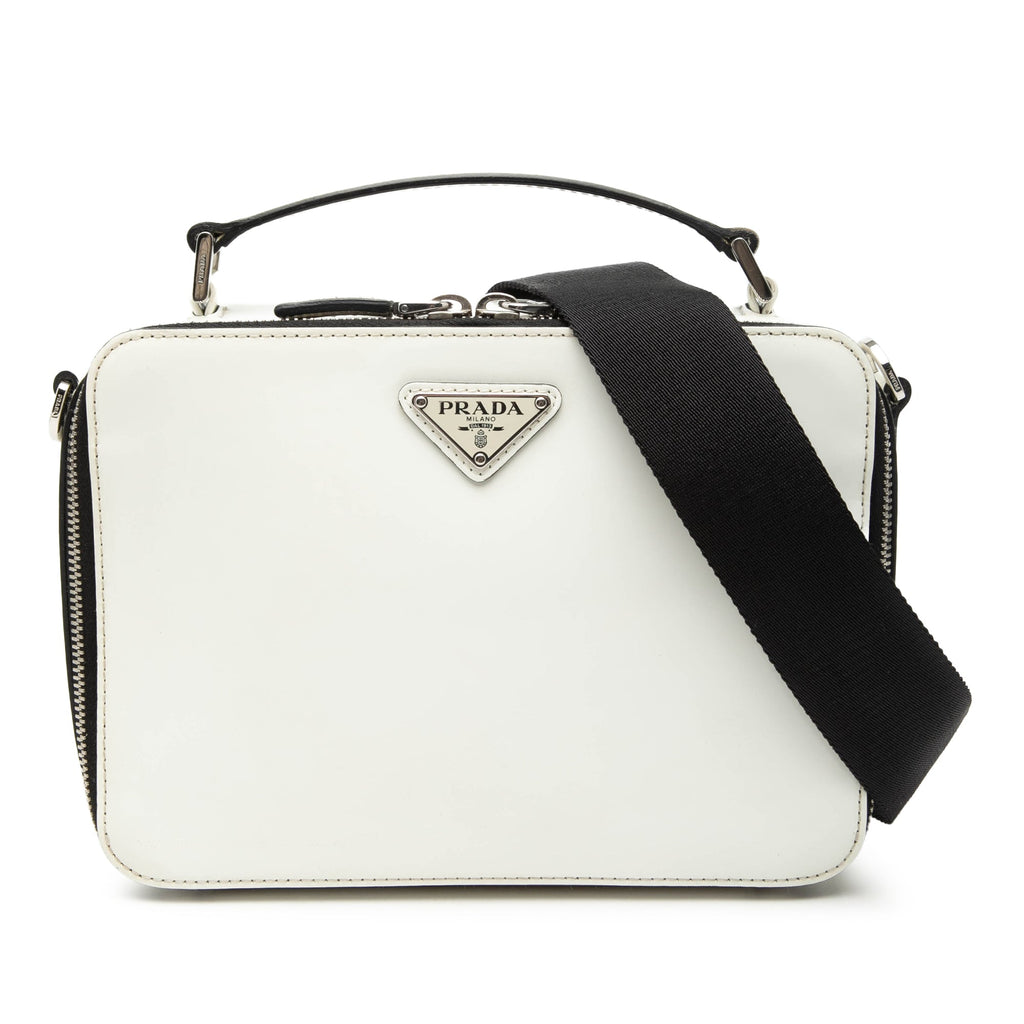Medium Saffiano Brique Satchel