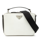 Medium Saffiano Brique Satchel