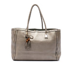 Metallic Calfskin Bella Tote