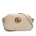 Small GG Marmont Matelasse Leather Crossbody