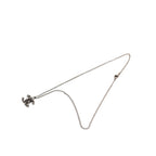 CC Plated Brass Spike Pendant Necklace