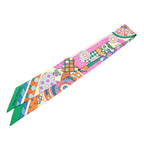 Les Murmures De La Foret Silk Twilly Scarf